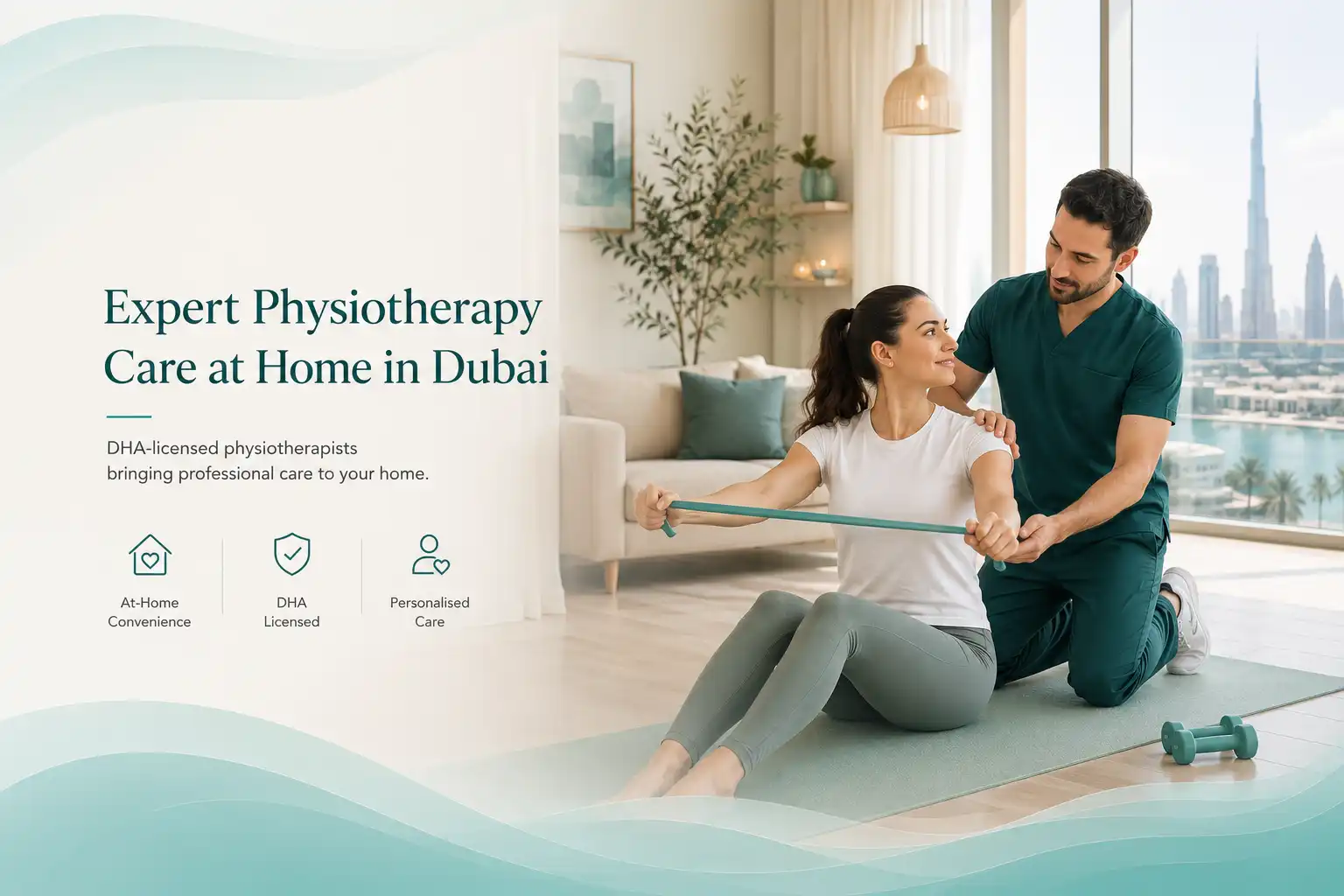 Physiotherapy at home in Dubai by DHA-licensed physiotherapists — Alleanza Healthcare