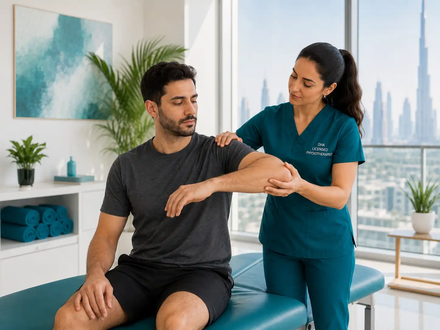 Frozen Shoulder Treatment — home physiotherapy in Dubai