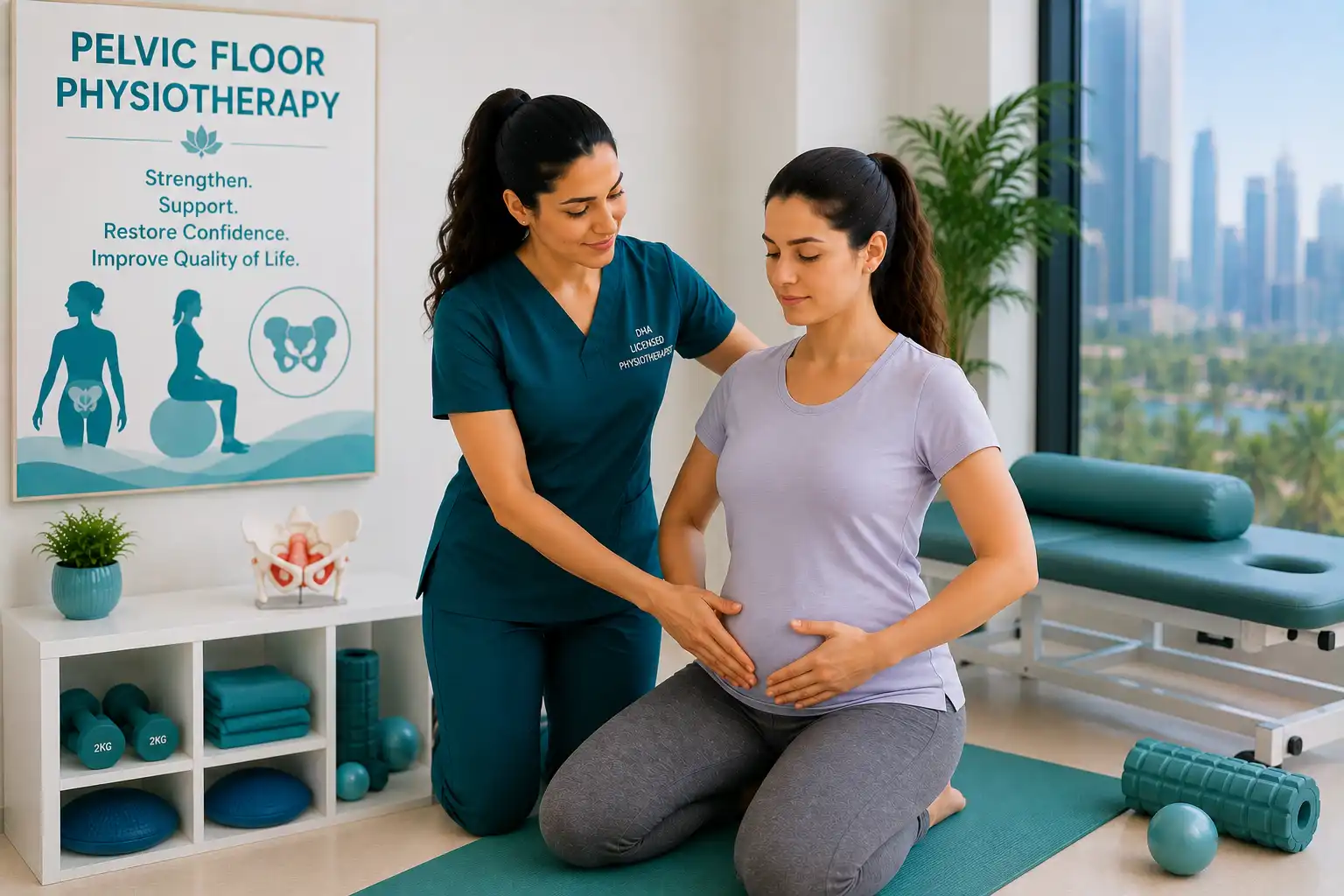 Pelvic Floor Physiotherapy — home physiotherapy in Dubai