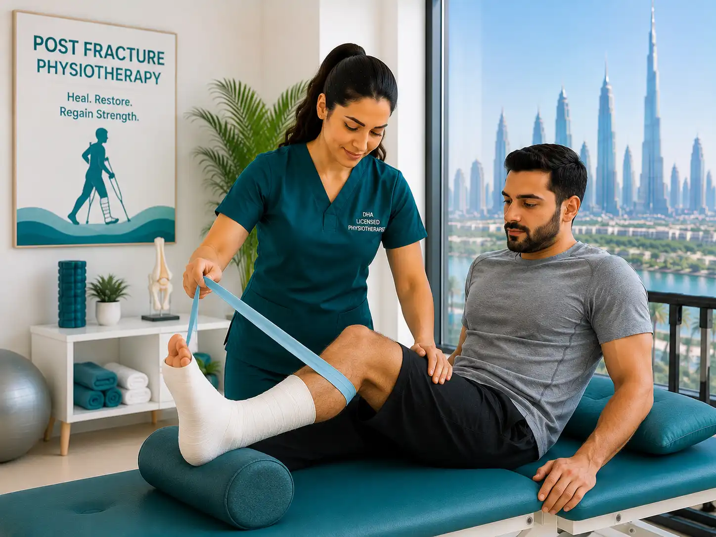 Post Fracture Physiotherapy — home physiotherapy in Dubai