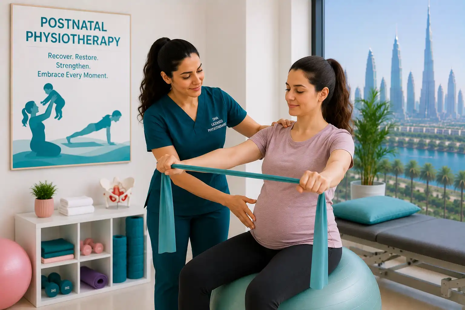 Postnatal Physiotherapy — home physiotherapy in Dubai