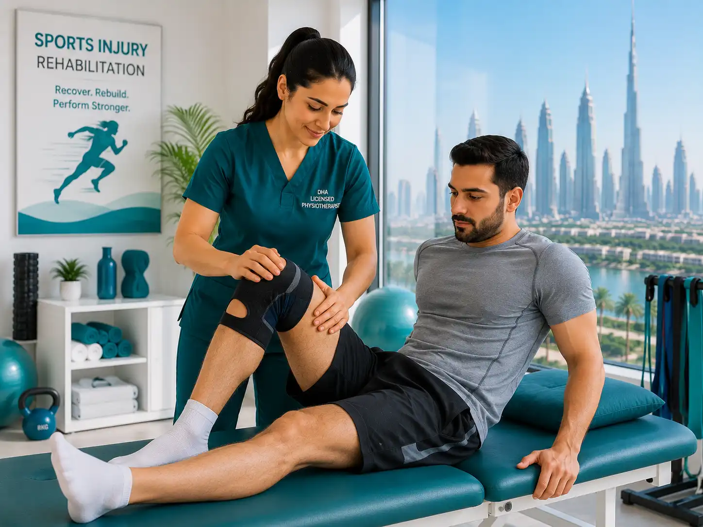 Sports Injury Rehabilitation — home physiotherapy in Dubai