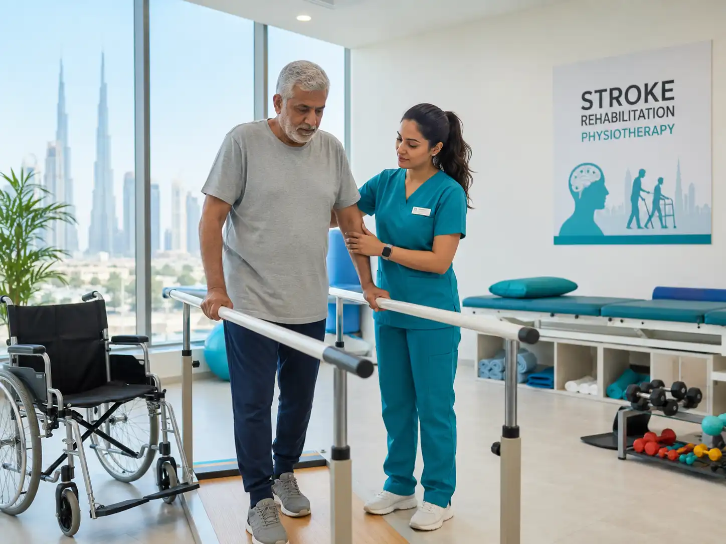 Stroke Rehabilitation Physiotherapy — home physiotherapy in Dubai
