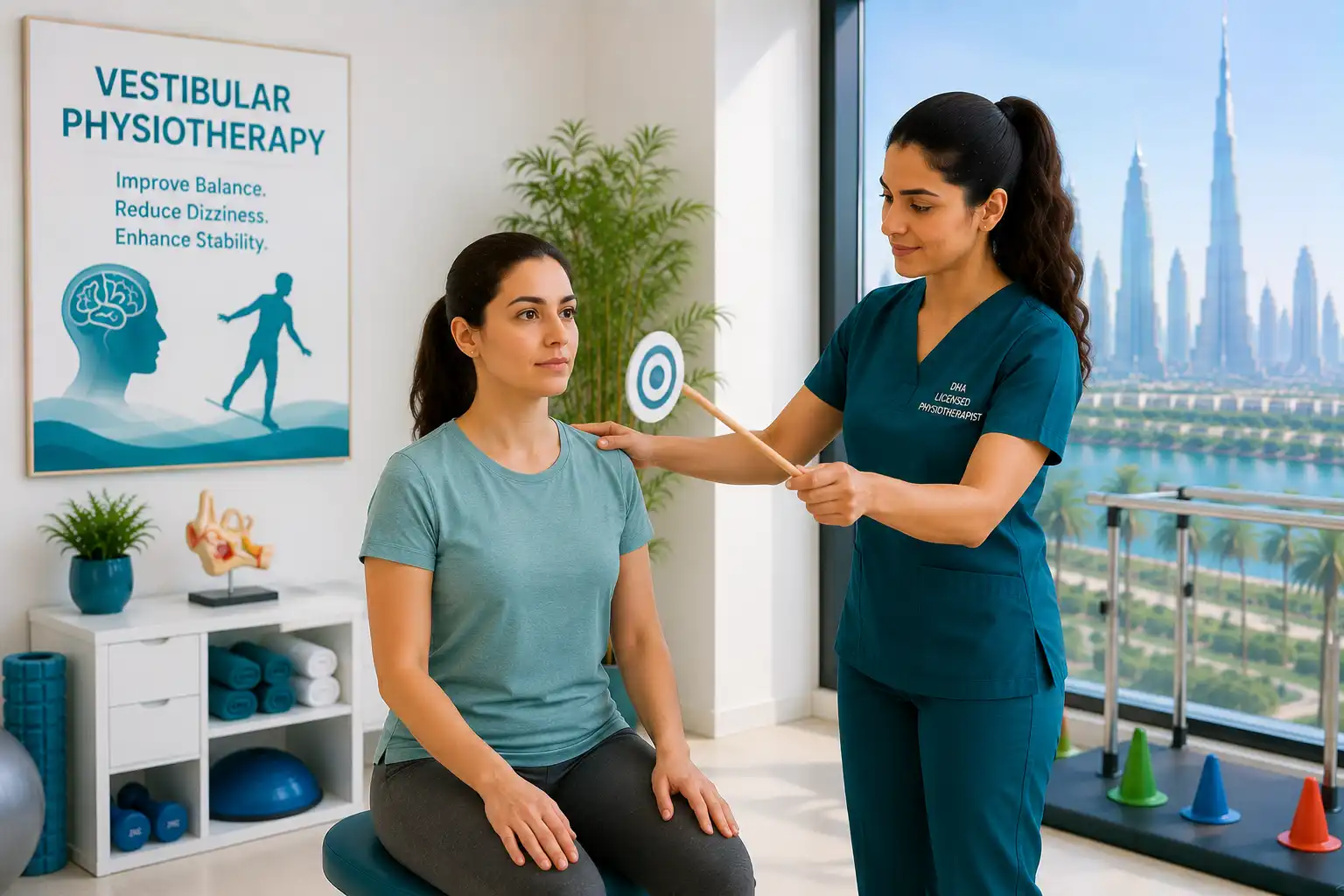 Vestibular Physiotherapy — home physiotherapy in Dubai